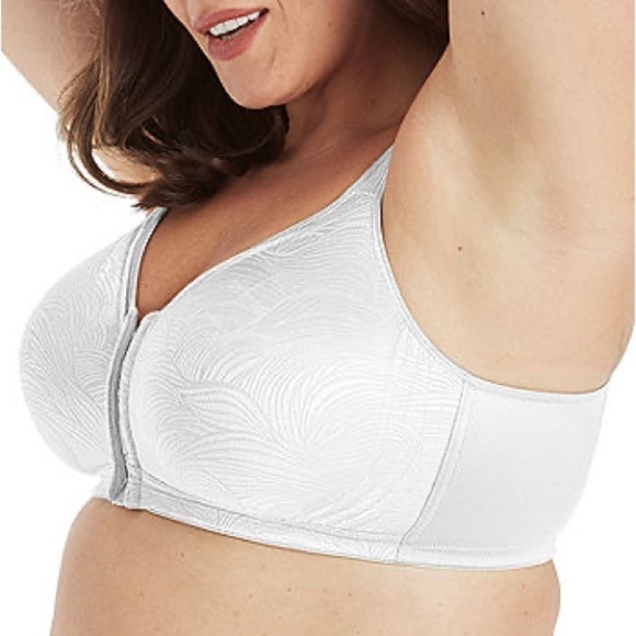 Playtex 18 Hour Posture Boost Front Close Wireless Full Coverage Bra E525 38DD - Picture 2 of 14